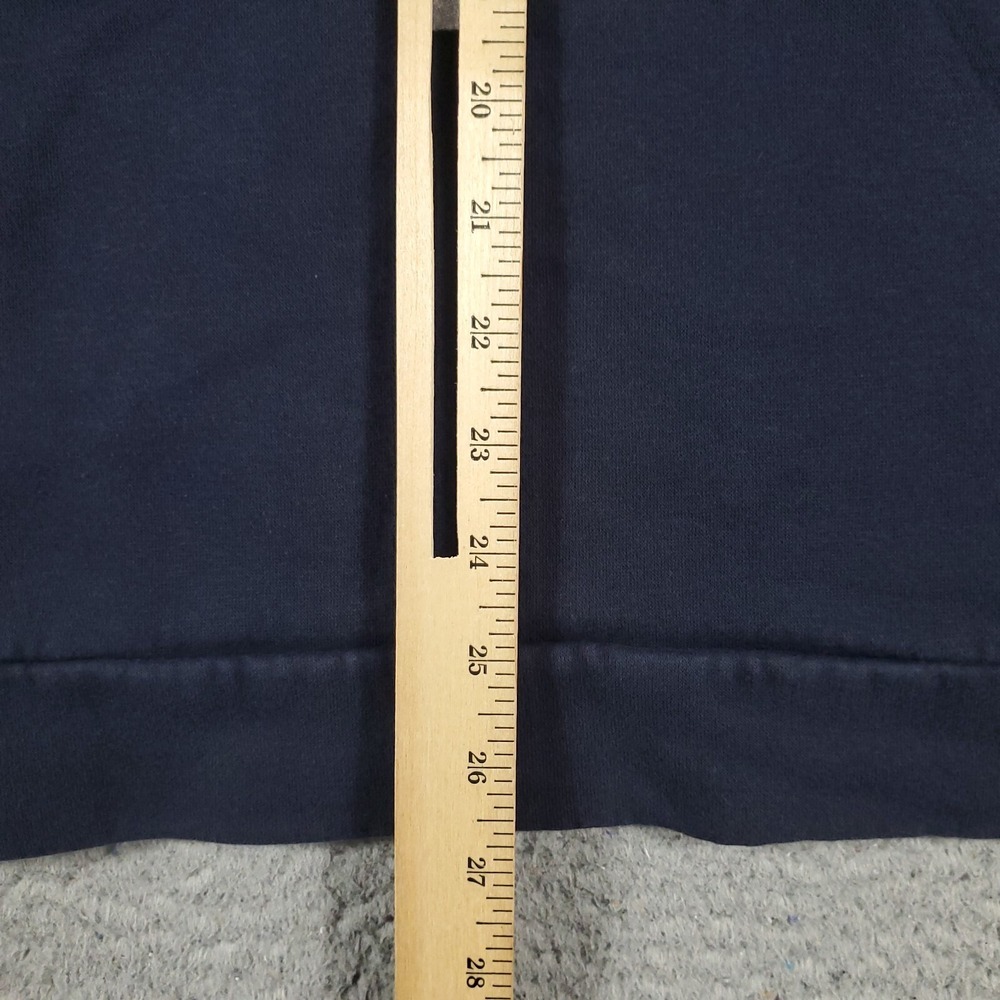 Adidas Sweater Mens Large Blue Casual Pullover Hoodie Sweatshirt * - Picture 6 of 9